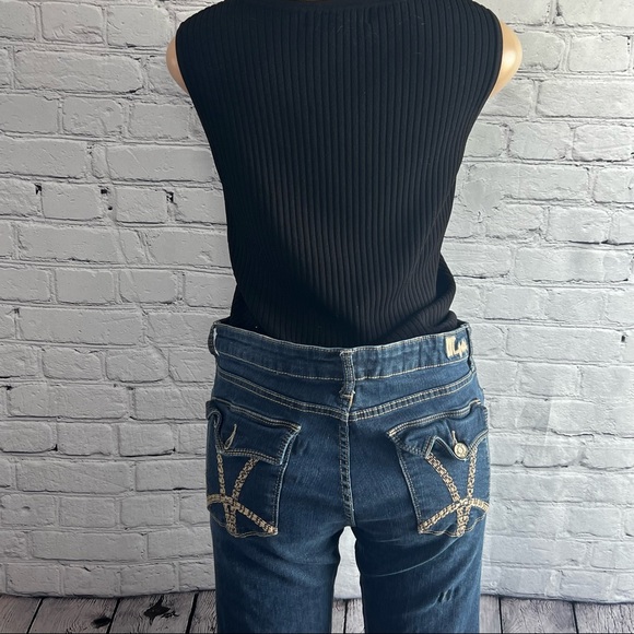 Kut from the Kloth Natalie High Rise Bootcut Jeans Size 12 - Picture 10 of 13